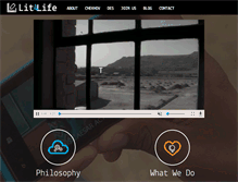 Tablet Screenshot of lit4life.net